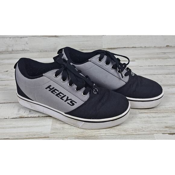Heelys Pro 20 Mens Sneaker Black Gray Size Youth 6 - Picture 1 of 8